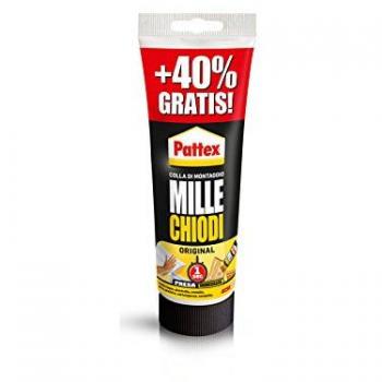 Henkel colla Pattex Mille Chiodi originale tubo GR.250+100 omaggio 12 pz