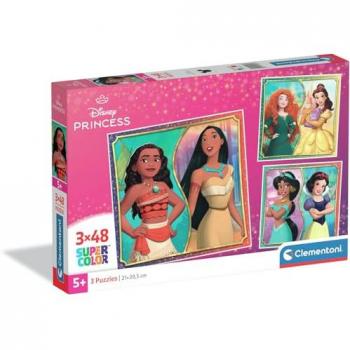 Trio de Puzzles Disney Princesses