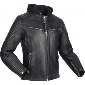 Blouson Moto Segura Dorian 2 en Cuir Noir – M