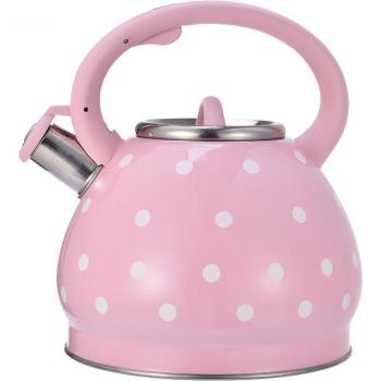 Hemispherical Black Dot Pattern Teapot 3.5L