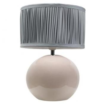 VALUELIGHTS Baby Blue Bosco Stone Ceramic Table Lamp with Pleated Shade