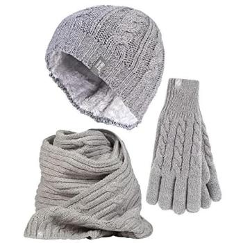 Thermal Comfort Hat-Scarf-Glove Set