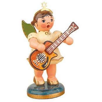 Hubrig Volkskunst GmbH Dekofigur 'Engel mit Akustikgitarre 6,5cm'