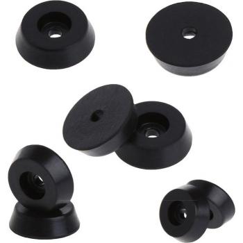 20 Pcs Rubber Table Leg Pads Floor Protectors 18x15x5mm