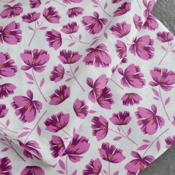 Engraved Printed Cotton Fabric for DIY Projects - 45cm x 110cm