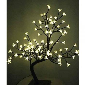 3D-Sakura-Baum, 60 cm, 120 warmweiße LEDs (Innerhalb) edm