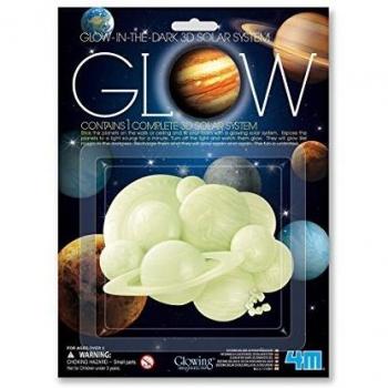3D Glow Solar System Wall Stickers