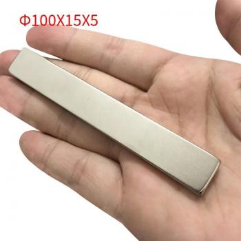 Super Strong Neodymium Block Magnet 100x15x5mm
