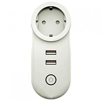 Presa Intelligente ZigBee 3.0 con 2 Porte USB 16A 220V per Alexa e Google