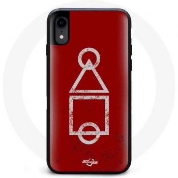 Squid Game iPhone XR Case with Square Logo