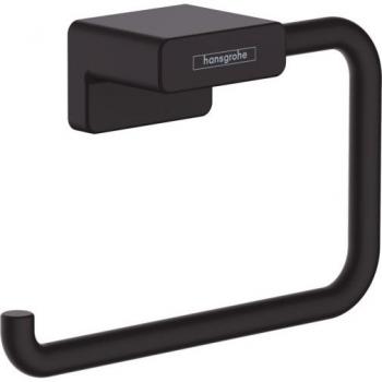 Hansgrohe AddStoris Papierrollenhalter 41771670 ohne Deckel, Wandmontage, Metall, mattschwarz