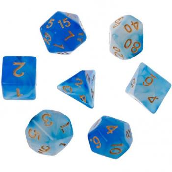 7-Die Polyhedral Dice Collection for RPGs