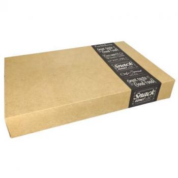 Contenitore da Cibo Monouso Cartone Beige 10 Unità