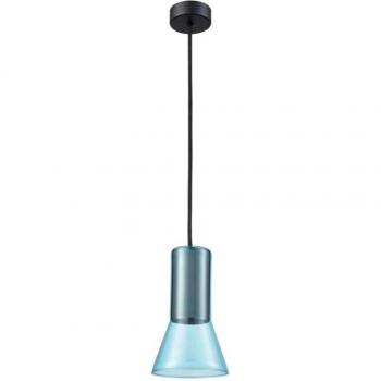 Larissa Perama Blue Glass Pendant Light 1x GU10