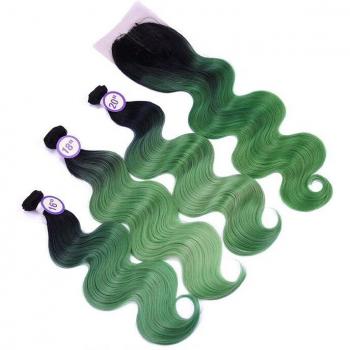 Rola Miss Mèche Tressée Body Wave Couleur Ombre 3 Cheveux 230 g