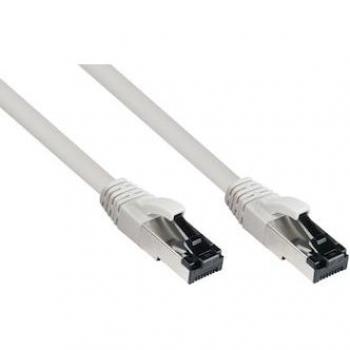 10m Cat. 8.1 S/FTP Network Cable - High-Speed Gray Patch Cable (40Gbit/s)