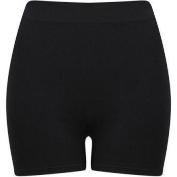 Seamless Black Shorts for Women - Size S/M