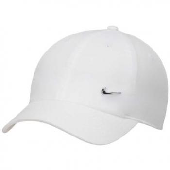 Nike Dri-Fit Club Unstructured Metal Swoosh weiß US: L/XL UK: LARGE weiß unisex