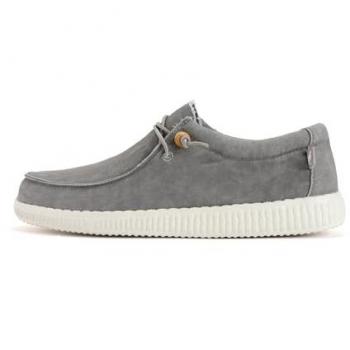 Zapatos Walk-In Pitas WP150-Canvas Gris