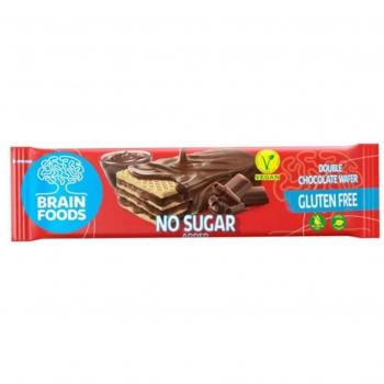 Brain Foods Oblea Doble Chocolate Sin Gluten 40g