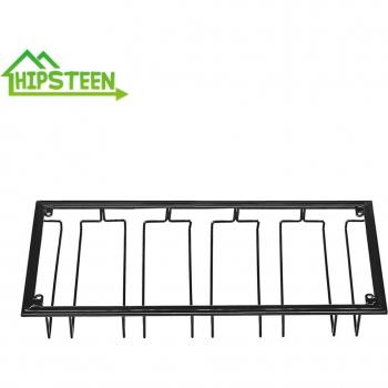 5-Row Iron Wine Glass Holder