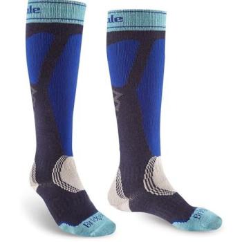 Bridgedale Calze da Sci Donna Easy On Blu 35-37