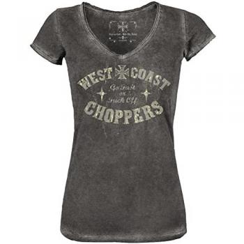 West Coast Choppers Women's Black Tee XL