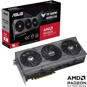 ASUS TUF Gaming TUF-RX7600XT-O16G-GAMING AMD Radeon RX 7600 XT 16 GB GDDR6