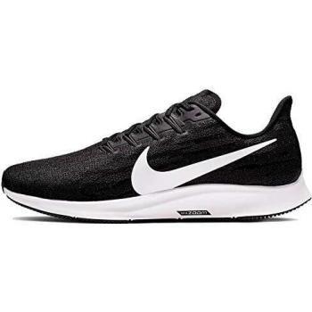 Nike Herren Air Zoom Pegasus 36 Laufschuhe, Black/White, 42 EU