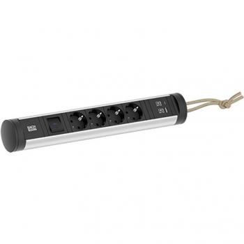 Bachmann Ciabatta multipresa 707.002 CICLO Loop 4xCEE7/3 1xinterruttore
