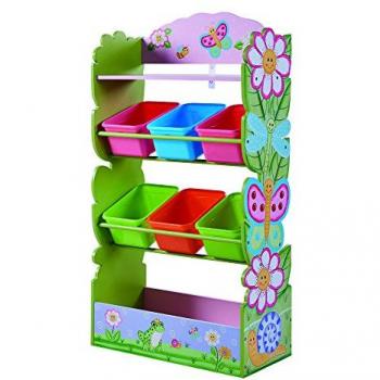 Fantasy Fields Wooden Toy Organizer