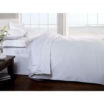 Rapport Home - Brighton Hill Egyptian Cotton 200 tc Double Duvet Cover White