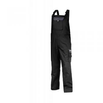 Dassy Unisex-Erwachsener Pantaloni Hose - Schwarz-Grau - Größe 48