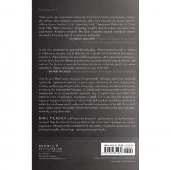 Mukerji, Nikil: Experimental Philosophy