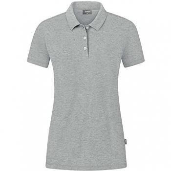 JAKO Damen Organic Polo T-Shirt Grau 34
