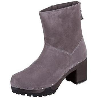Softclox Olympia S3613-01 Damen-Stiefeletten – Kaschmir, Dunkles Grau
