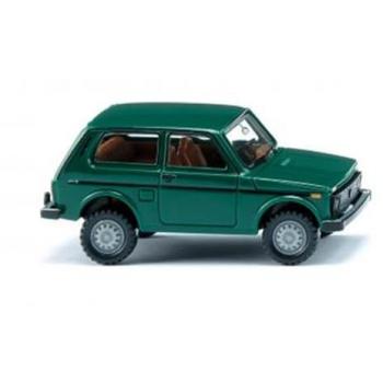 Lada Niva Moss Green 020805 H0 Wiking Car Accessories