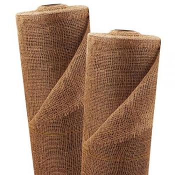 Aquagart Sackleinen‑Juteband 100 m × 1 m – Naturgewebe, Wurzelschutz