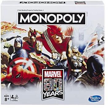 Jeu de société Monopoly Marvel 80 ans Comics