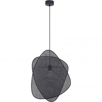 Screen S Pendant Light - 58 cm - Black Rattan