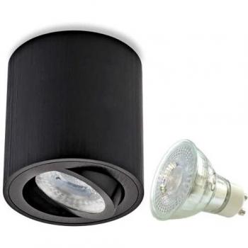 Sweet LED Deckenspots dimmbar schwarz GU10 7W