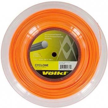 Volkl Cyclone 200m Tennis String Reel - Bright Orange