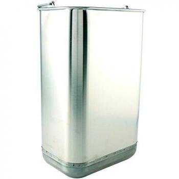 WESCO 10 Liter Einbaumülleimer – Edelstahl‑Ersetzung für Double 30 DT