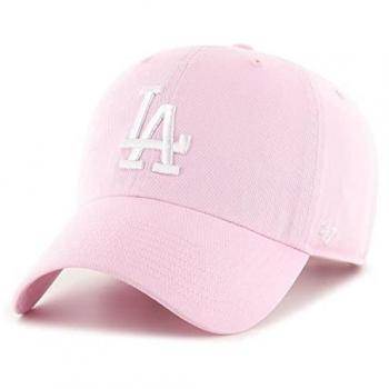 LA Dodgers Petal Pink Clean Up Cap by 47 Brand