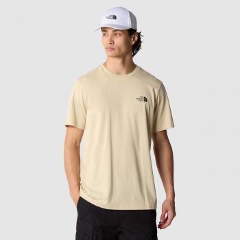 Camiseta Simple Dome beige The North Face para hombre