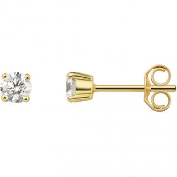 ONE ELEMENT 585 Gelbgold Ohrstecker mit 0.40 ct Brillant