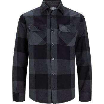 Jack & Jones Darren Buffalo Overshirt Asphalt Male M