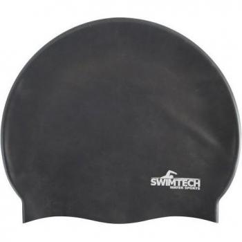 Unisex Badekappe SwimTech – Dunkelblau, One Size