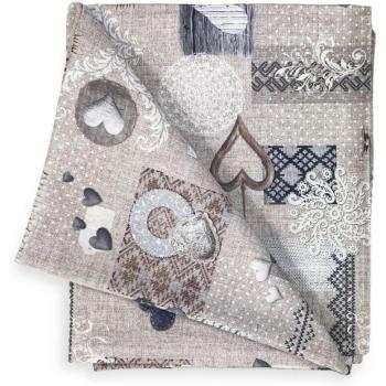 Set di Coprire Piante Tirolese Shabby in Cotone – 140x180 cm, 6 persone, Made in Italy