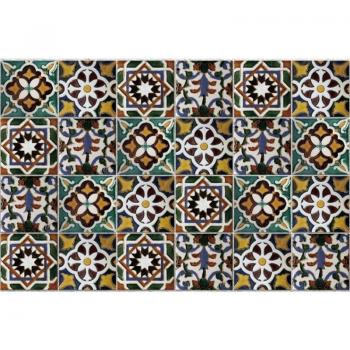 Finestra protezione verde in alluminio – Paraschizzi 48×72 cm